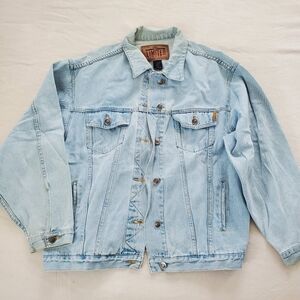 Vintage The Limited Light Blue Denim Jacket 14 Medium/large